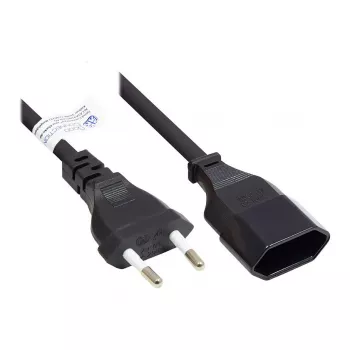 GoodConnections Cavo di prolunga Euro 2 m nero