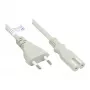 GoodConnections cavo di alimentazione euro spina tipo C (dritta) a connettore femmina C7/euro 8 (dritta), grigio, 0,75 mm², 5 m, Good Connections® (P0370-GR050)