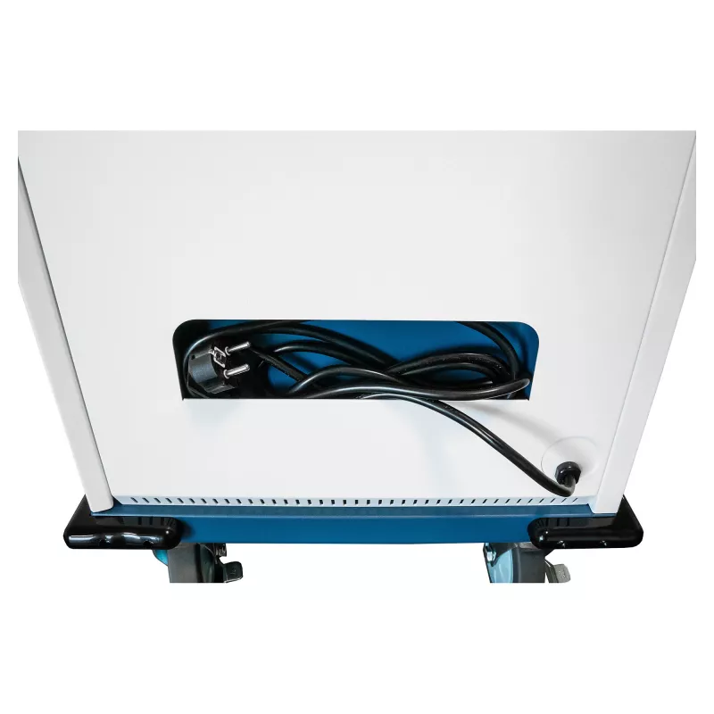 GoodConnections GEMMA N32 carrello di ricarica per notebook bianco/blu