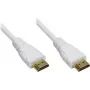 GoodConnections cavo HDMI High-Speed con Ethernet - connettori placcati oro - bianco - 1,5m