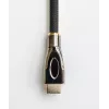 GoodConnections PYTHON Series cavo HDMI High-Speed con Ethernet, 4K UHD 60Hz, 18Gbps, placcato oro, treccia in nylon, 3m, nero (GC-M0018)
