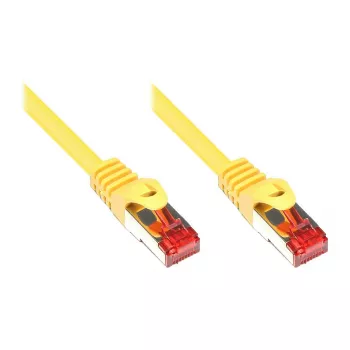 GoodConnections RNS® Cat. 6 S/FTP PiMF cavo patch PVC con protezione anti-piega, giallo, 50 m