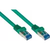 GoodConnections RNS® cavo patch Cat. 6A S/FTP senza alogeni con protezione linguetta, 3 m, verde