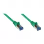 GoodConnections RNS® cavo patch Cat.6A S/FTP con protezione anti-piega, PiMF, LSZH, 500 MHz, verde, 10 m (8060-H100G)