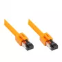 GoodConnections RNS® Cat.8.1 S/FTP cavo patch, LSZH, 2000MHz, 40Gbit/s, arancione, 1,5m