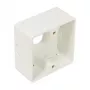 GoodConnections custodia da parete 80x80x40mm bianco perla RAL 1013 GC-N0029