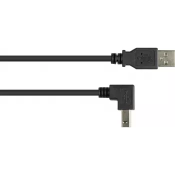GoodConnections cavo USB 2.0 A a B angolato verso il basso 2m nero