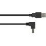 GoodConnections cavo USB 2.0 A a B angolato verso il basso 2m nero