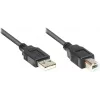 GoodConnections cavo USB 2.0 A a B connettore maschio, 3m, nero 2510-3OFS