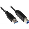GoodConnections Cavo USB 3.0 A su B nero 5 m