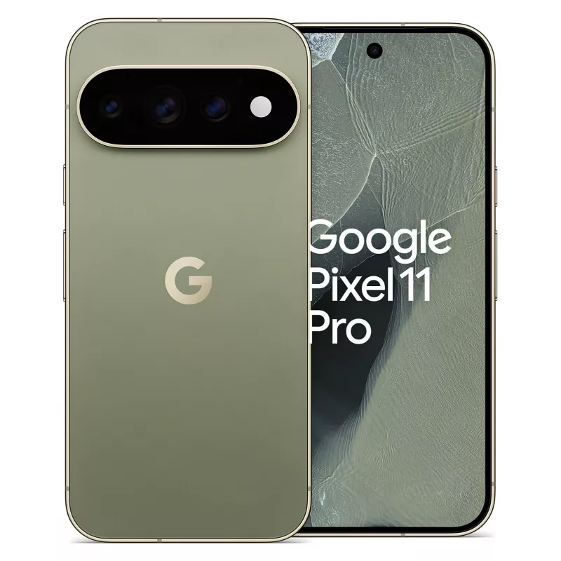 Google Pixel 11 Pro 5G smartphone, 12GB RAM, 256GB memoria, display 6,3 inch OLED 120Hz, oliva