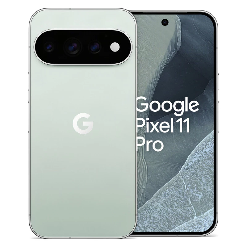Google Pixel 11 Pro 5G smartphone, 12GB RAM, 256GB di memoria, 6,3 inch OLED, 120Hz, Dual-SIM, Nebel