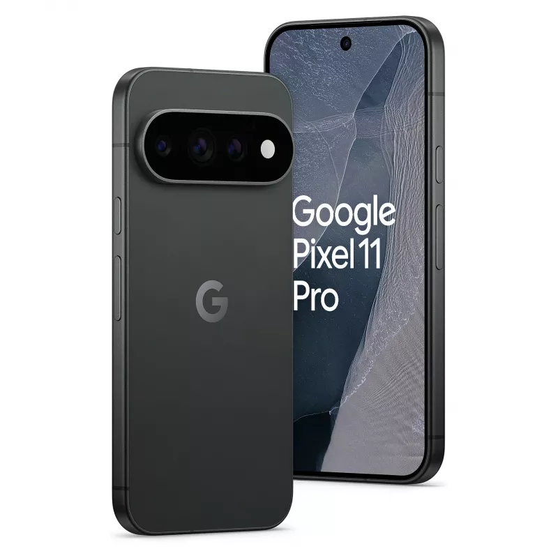 Google Pixel 11 Pro 5G Smartphone, 16GB RAM, 1TB di memoria, Obsidian, Dual SIM, OLED 6,3 pollici