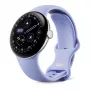 Google Pixel Watch 4 - 41 mm - Alluminio Polished Silver - Iris Active Band - Smartwatch Wear OS