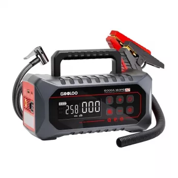 GOOLOO A7 Jump Starter 4000A con pompa ad aria 88.8Wh 150 PSI