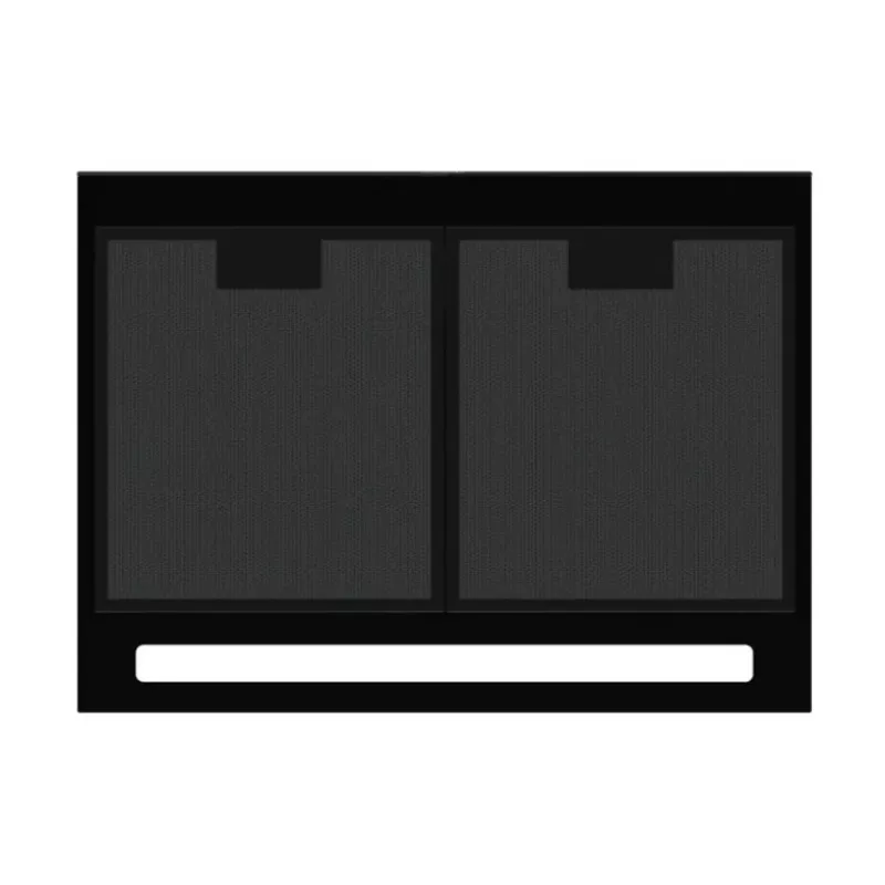 Cappa a parete Gorenje WHT66236B nera 650 m³/h