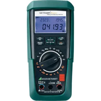 GOSSEN METRAWATT METRAHIT Energy multimetro digitale portatile calibrato DAkkS CAT III 600 V, CAT IV 300 V (M249A)
