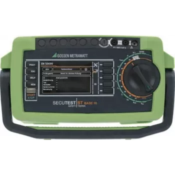 Gossen Metrawatt SECUTEST LEMONGREEN set di strumenti di test calibrato (DAkkS) per VDE 0701-0702, 0544, 0751 (M708E)