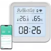 Gosund S6 sensore smart Wi-Fi di temperatura e umidità con display LCD, compatibile Tuya