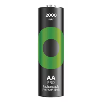 GP Batteries ReCyko+ AA NiMH 2000 mAh batterie ricaricabili, confezione da 4 (B2629)