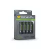 GP Batteria (AA) ricaricabile ReCyko+ Pro Fast Flash, NiMH, blister da 4, 2000mAh