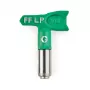 Graco ugello di finitura verde FFLP514 - punta airless RAC X Fine Finish Low Pressure, orifizio 0.014 inch, larghezza ventaglio 10 inch