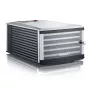 GRAEF DA506EU essiccatore, 600W, 6 vassoi, nero/argento