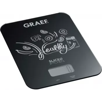 Graef KS202EU DeliKitchen bilancia da cucina digitale nera