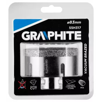 Graphite 55H317 set da 19 punte per metallo HSS-G, 1-10 mm con incrementi di 0,5 mm, DIN 338, angolo punta 118°, valigetta