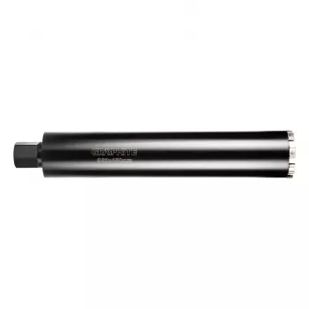 GRAPHITE fresa diamantata a carotaggio 82 mm x 450 mm M22 per carotatrice 58G540