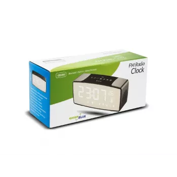 Sveglia radio Bluetooth GRB Greenblue GB200, FM, AUX-IN, 6 W, temperatura, 2200 mAh