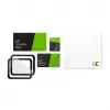 Green Cell GL88 2x GC Clarity Protezione display per Apple Watch 42 mm (vetro temperato, 9H, trasparente)