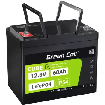 Green Cell LFPGC12V60AH batteria UPS litio-ferro-fosfato (LiFePO4) 12,8 V 60 Ah