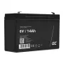 Green Cell Batteria sostitutiva AGM34 6V 14Ah AGM piombo-acido con separatori in fibra