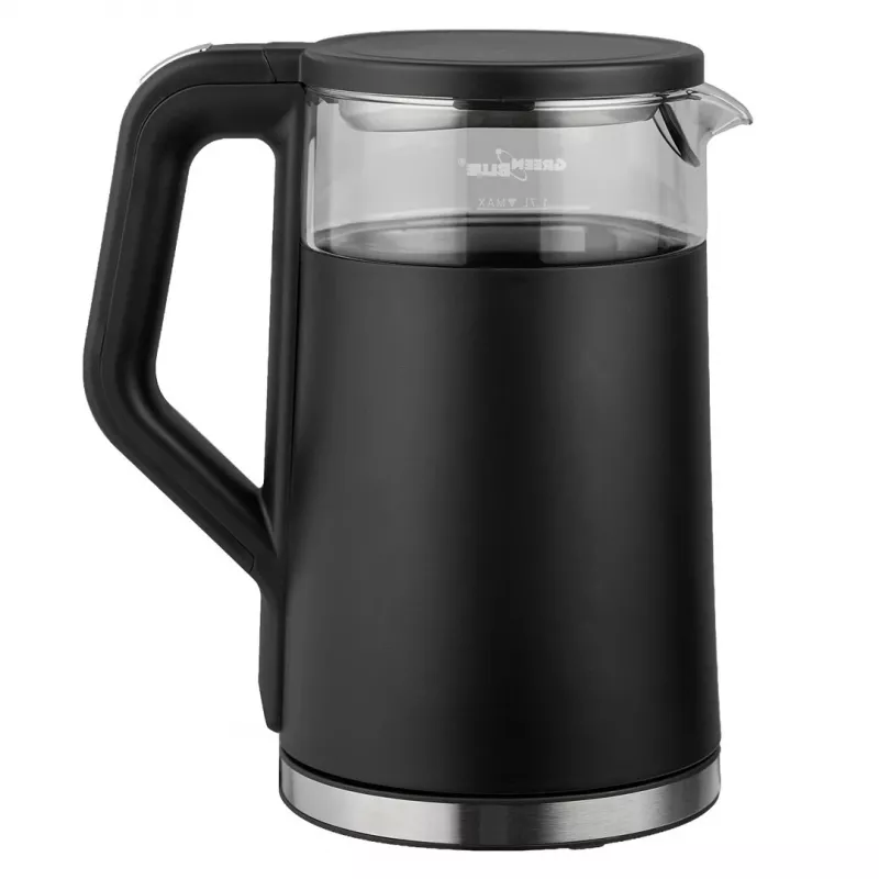 GREENBLUE bollitore senza fili GB670 B 1,7L 2200W nero/argento