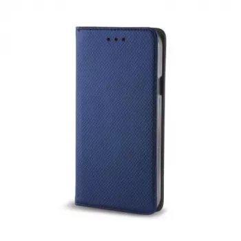 GreenGo Apple iPhone X Custodia portafoglio Smart Magnet blu scuro