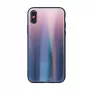 GreenGo Apple iPhone XR Custodia posteriore Aurora Glass TPU marrone nera