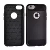 GreenGo Huawei Y7 2019 Back Case carbonio nero