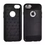GreenGo Huawei Y7 2019 Back Case carbonio nero