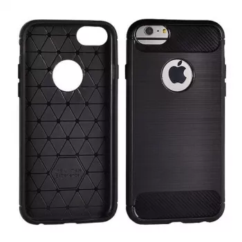 GreenGo Nokia 3.1 Plus Cover posteriore carbon nero