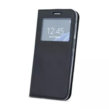 GreenGo custodia flip wallet Smart Look per Samsung Galaxy A6+ (2018) nero