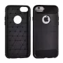 GreenGo Samsung Galaxy A9 2018 A920 Custodia carbon nera