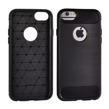 GreenGo Samsung Galaxy S10e Custodia in Silicone Nero
