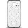GreenGo Samsung Galaxy S7 Edge G935 cover TPU 3D Stars argento