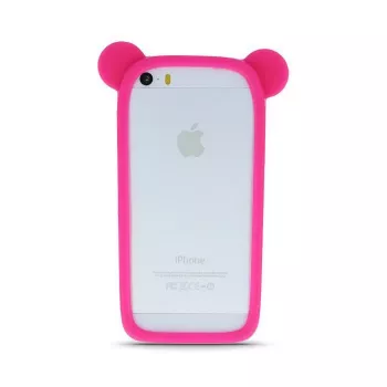 GreenGo Bumper universale L (10cm) Ears rosa