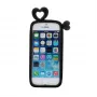 GreenGo Bumper universale L (10 cm) cuori nero