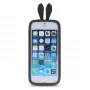 GreenGo Bumper universale L (10cm) Rabbit Ears nero