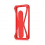 GreenGo custodia universale con kickstand 4.5-5.5 pollici rossa