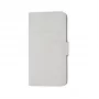 GreenGo custodia flip cover portafoglio universale per smartphone da 5,2-5,8 pollici, bianca