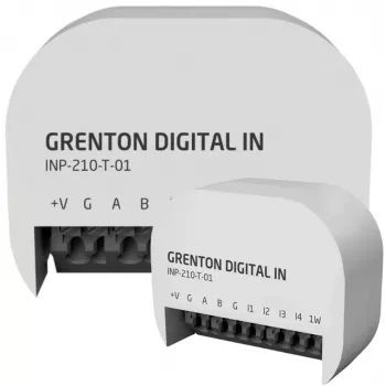 GRENTON Modulo ingresso digitale (4 ingressi) / supporta 1-Wire / incasso / TF-Bus